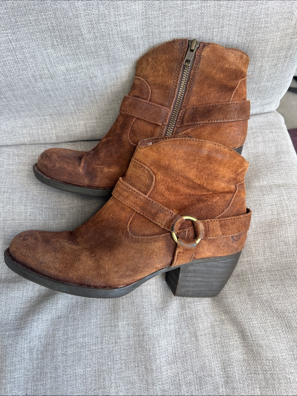 Born Carmel Harness Bootie western, moto